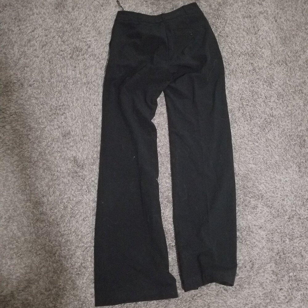 Good condition Long Tall Sally tall black suit pants, Size 4, 36" inseam